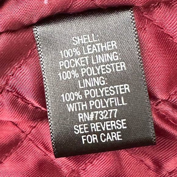 Croft & Barrow Black Leather Jacket ~ Zip & Belted ~ XL - Picture 5 of 7